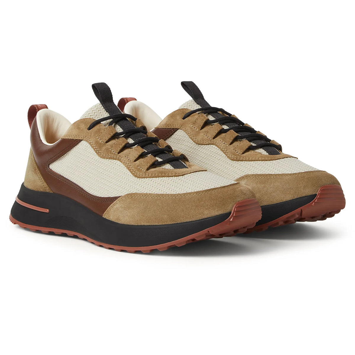 Loro Piana Week End Walk Performance Mesh Crest Sneaker