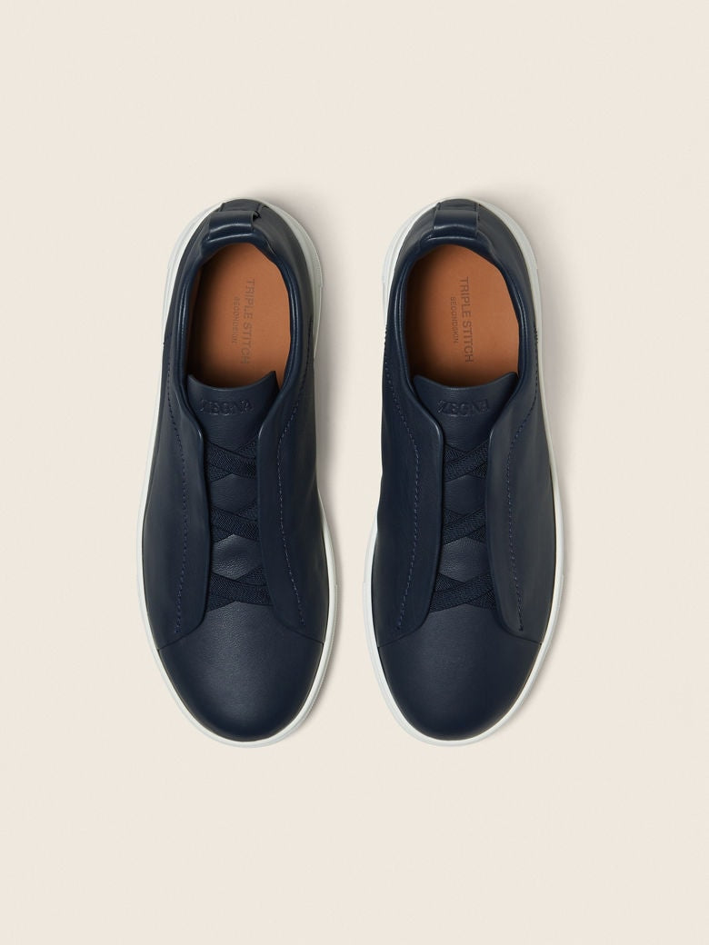 BLUE TRIPLE STITCH™ SECONDSKIN SNEAKERS