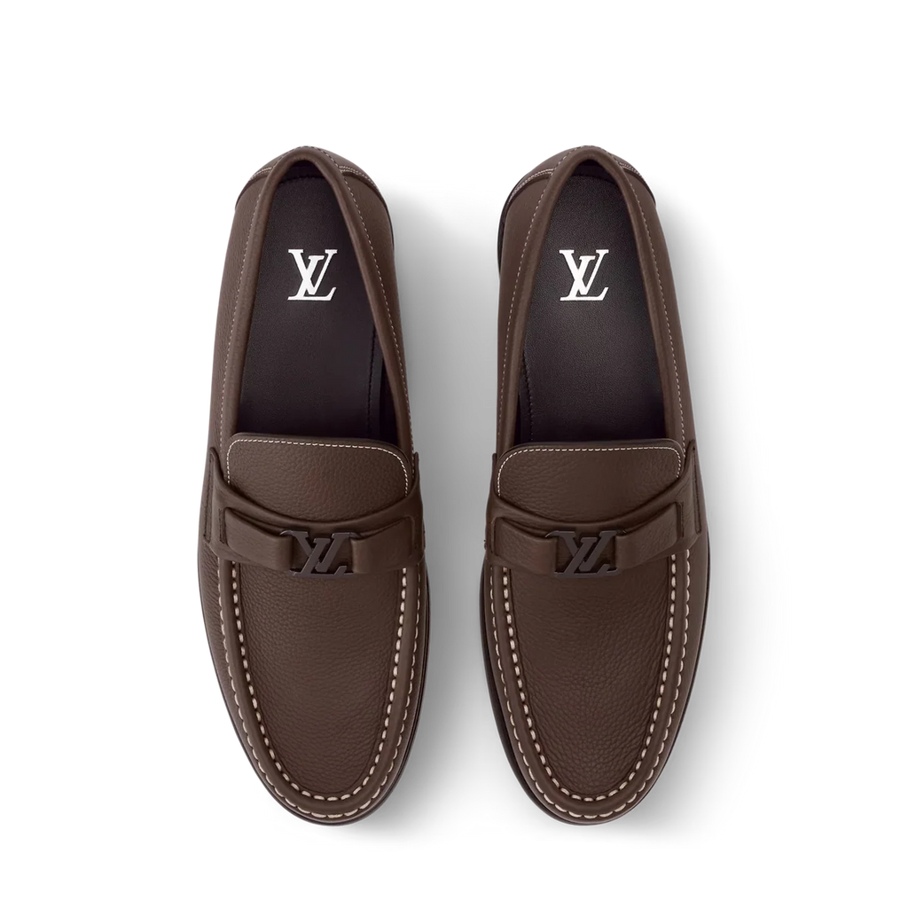 Mocassins Louis Vuitton - Major - Marron