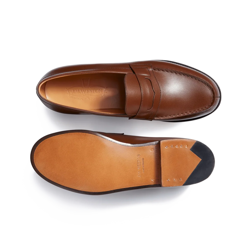 Mocassins J. M WESTON - 180 - Marron