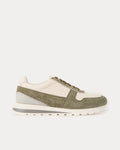 Brunello Cucinelli Olimpo Calfskin & Washed Suede Runner