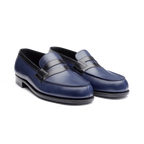 Mocassins J. M WESTON - 180 - Bleu Marine