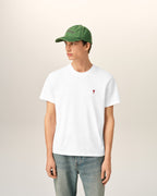 GREY COTTON AMI DE COEUR T-SHIRT