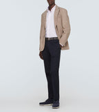 SNEKAERS BERLUTI SLIP-ON ÉCHAPPEE E CUIR SUEDE EN BLEU