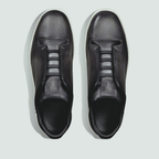 SNEAKER BERLUTI PLAYTIME EN CUIR DE VEAU VENEZIA SCRITTO EN NOIR