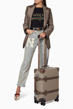 Gucci x Globe-Trotter GG Supreme Suitcase