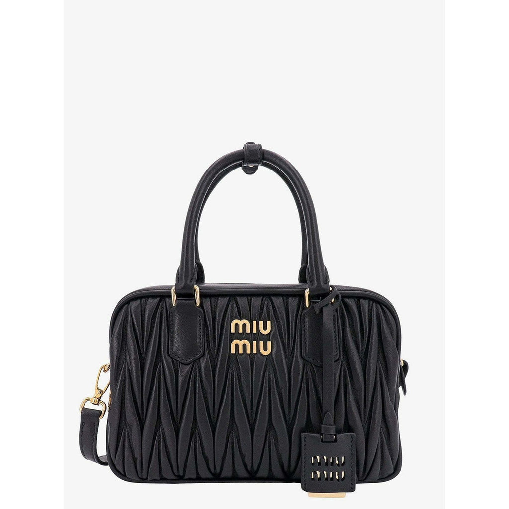 Miu Miu Arcadie Matelassé Nappa Leather Bag