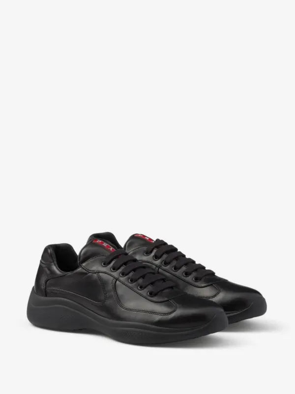 Prada America's Cup Nappa Leather Sneakers