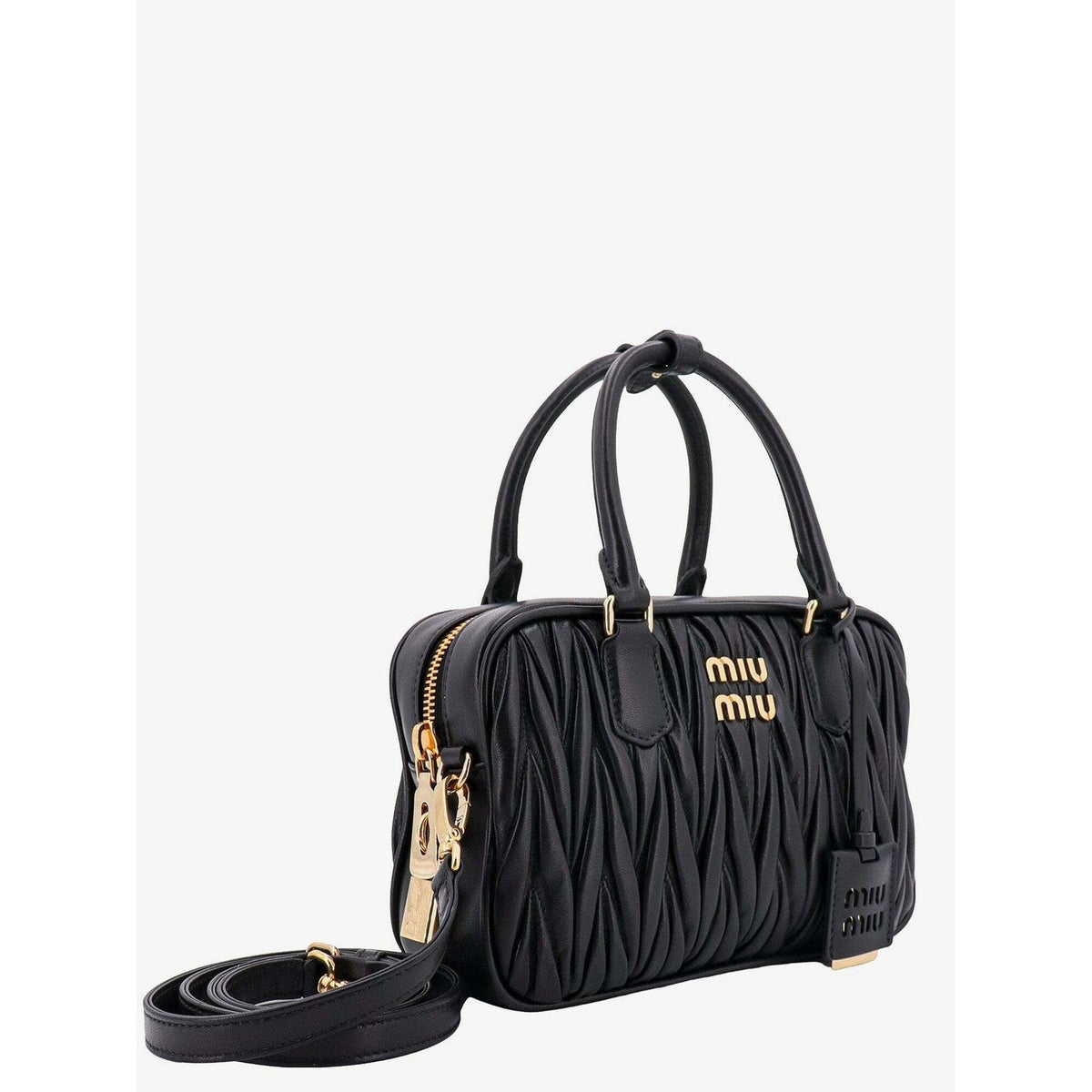 Miu Miu Arcadie Matelassé Nappa Leather Bag