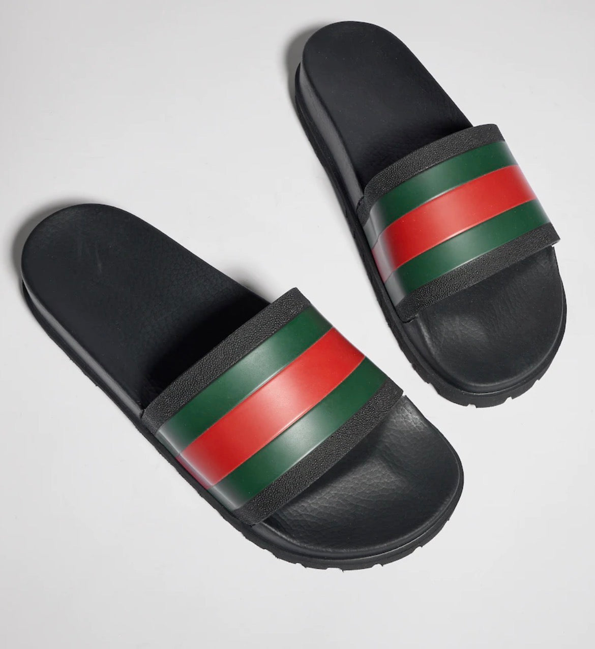 Gucci Men's slide sandal with Web