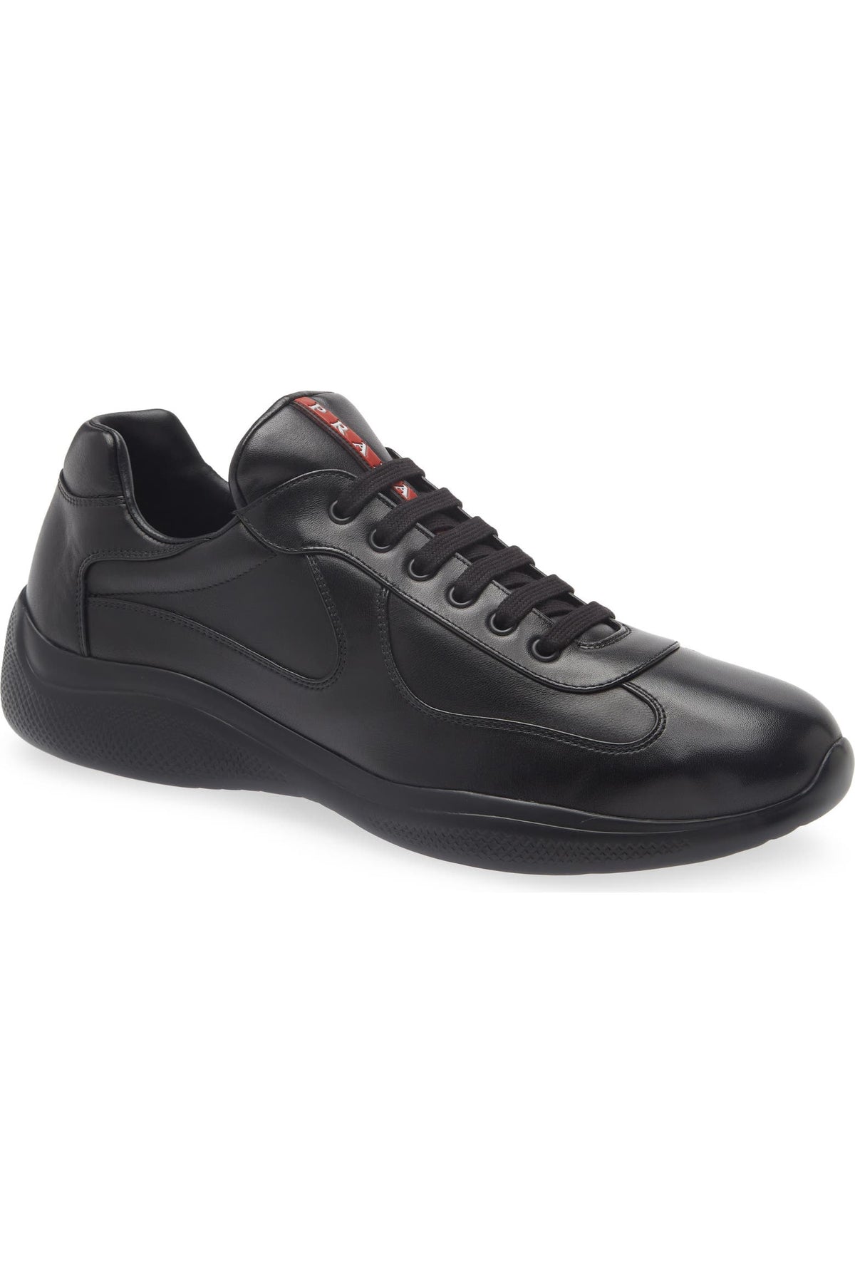 Prada America's Cup Nappa Leather Sneakers