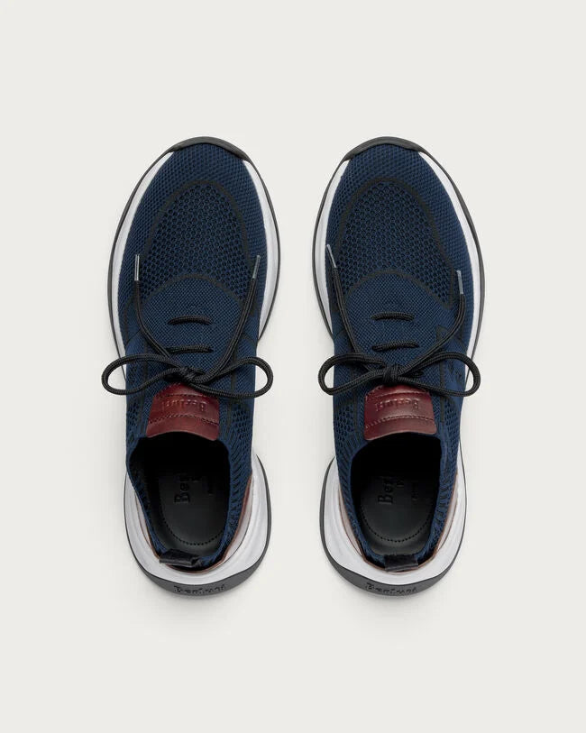 Berluti Shadow Sneaker in a navy colorway