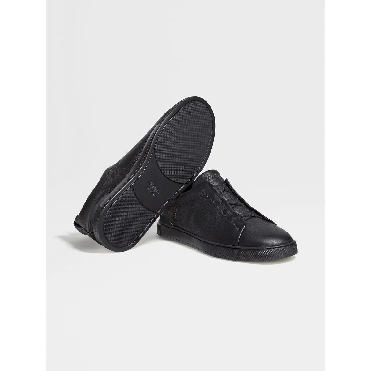 Espadrilles Zegna - Triple Stitch™ SECONDSKIN - Full Noir