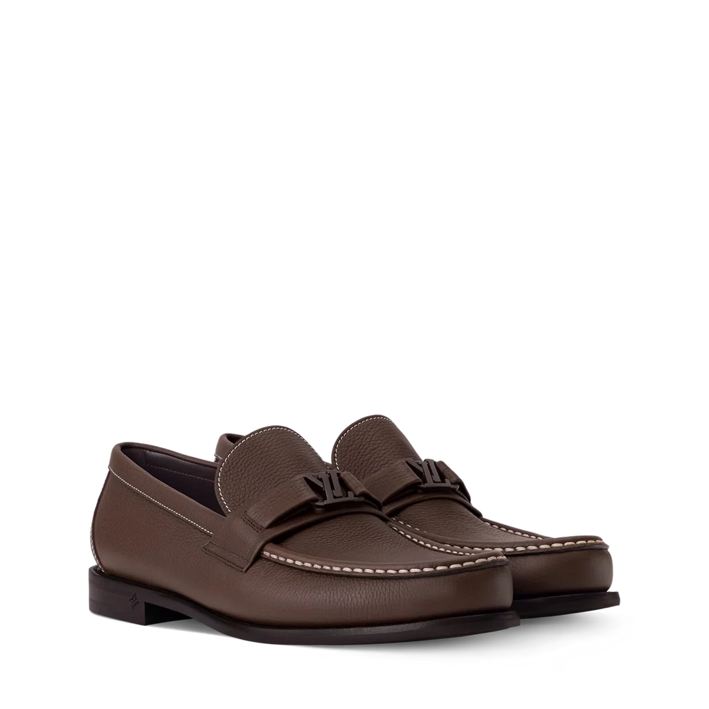 Mocassins Louis Vuitton - Major - Marron