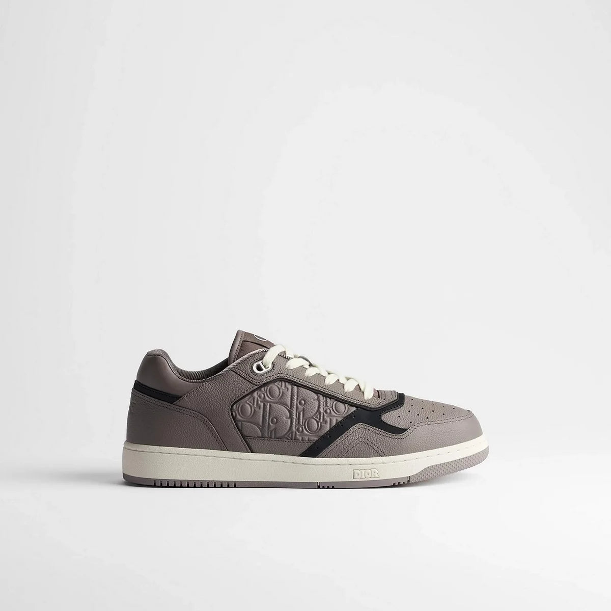 Espadrilles Dior - B27 Uptown basse - Cuir Grainé Gris