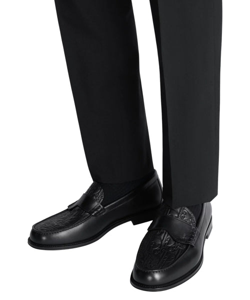 Dior Granville Loafer in black calfskin