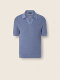 Zegna Lilac Premium Cotton Polo Shirt
