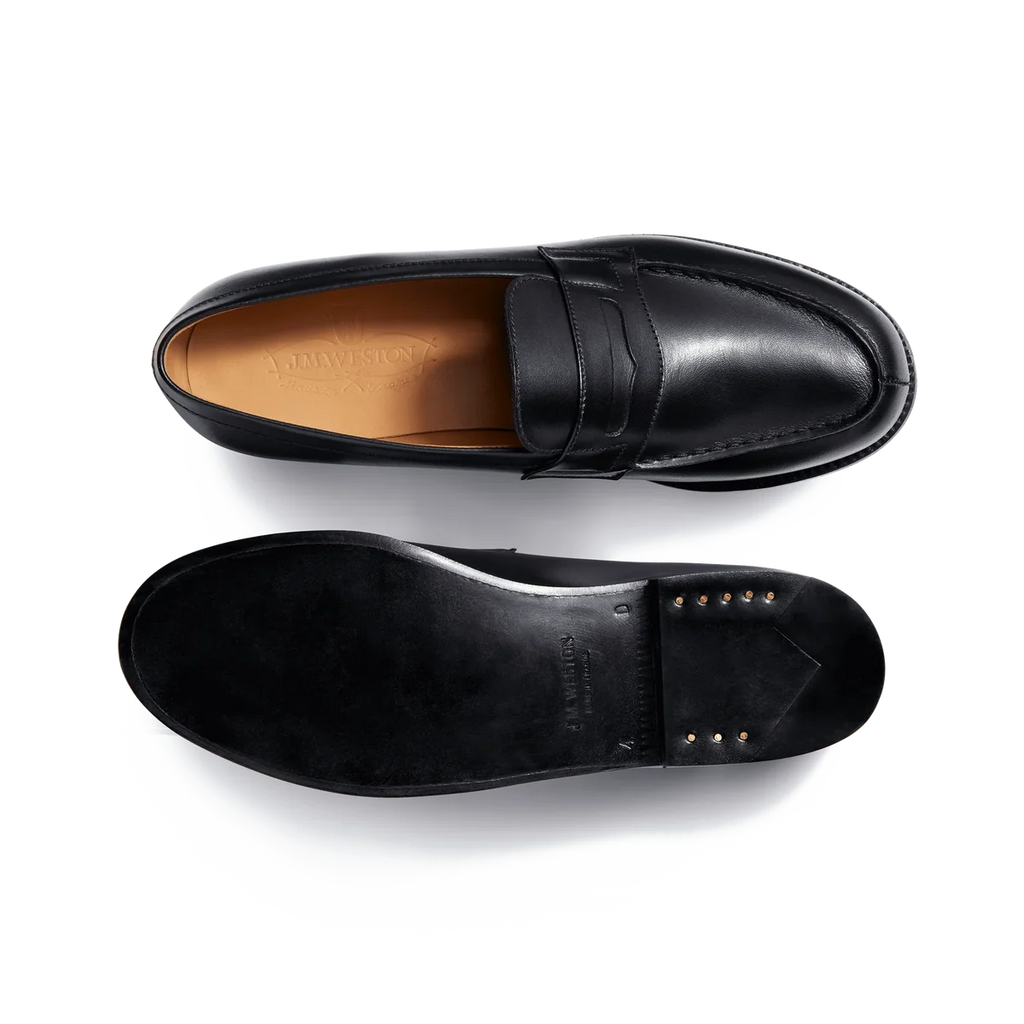 Mocassins J. M WESTON - 180 - Noir