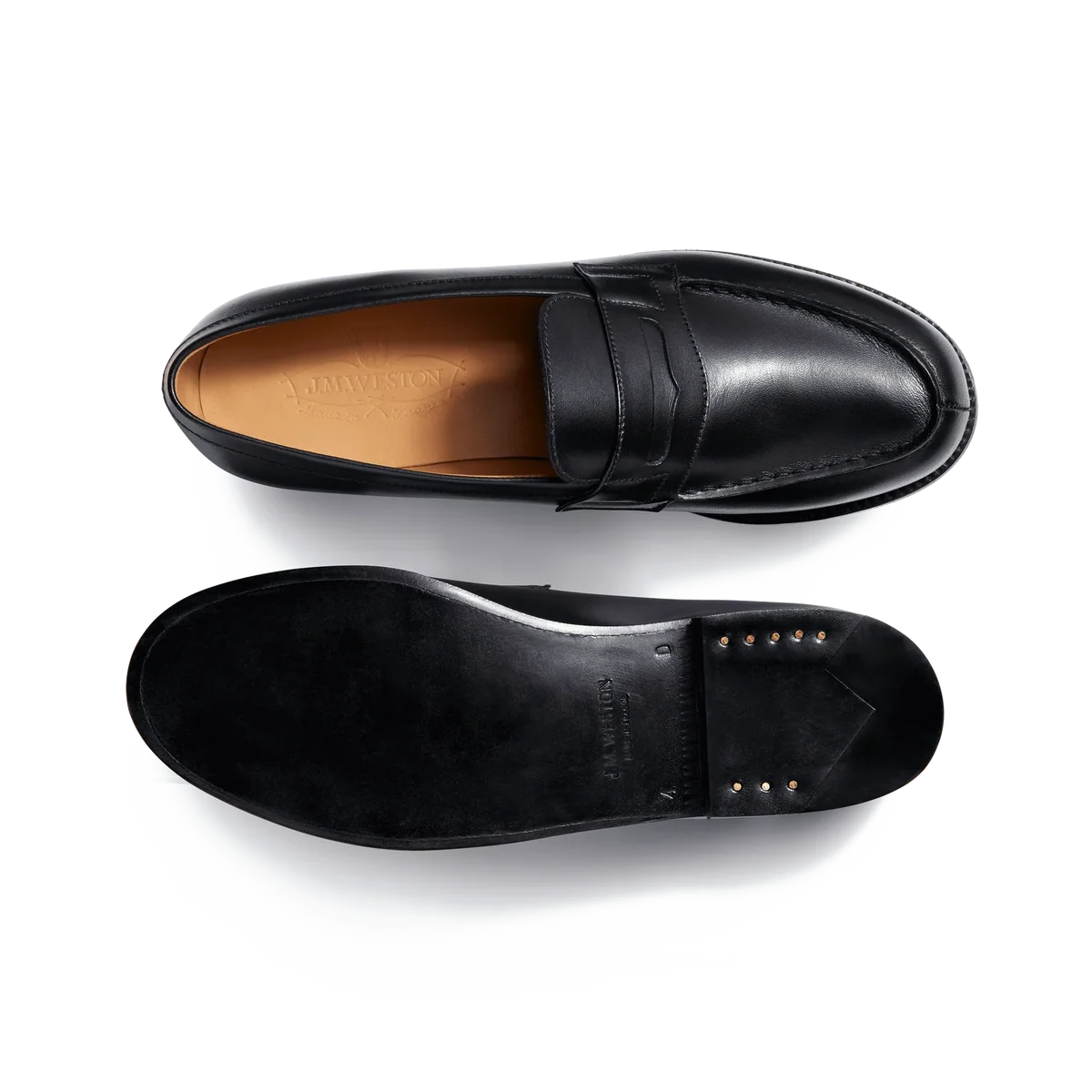 Mocassins J. M WESTON - 180 - Noir
