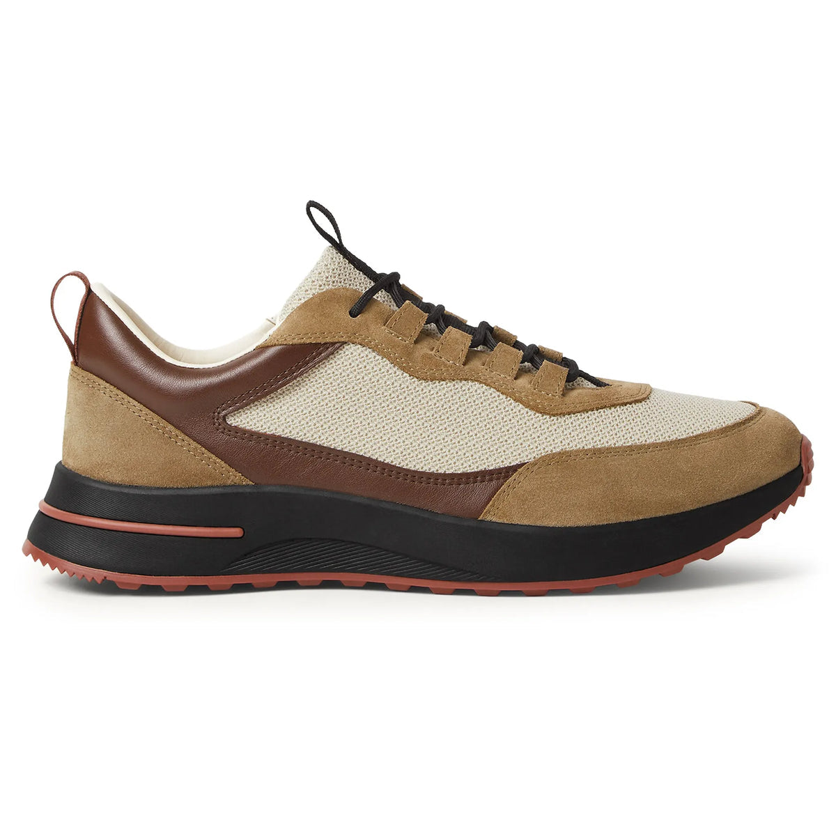 Loro Piana Week End Walk Performance Mesh Crest Sneaker