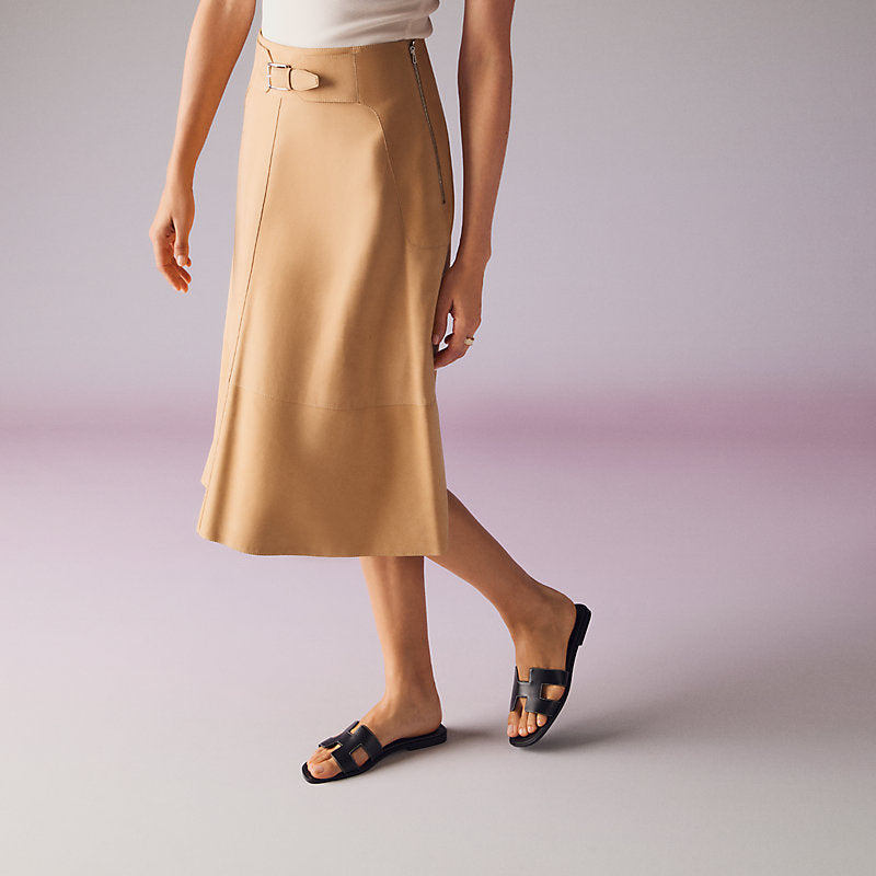 sandales plates Oran d'Hermès