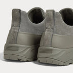 Espadrilles Zegna - Triple Stitch™ - Monte en Cuir et Veau Velours - Gris