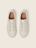 ZEGNA Triple Stitch™ Leather Sneakers.