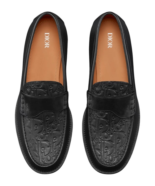 Dior Granville Loafer in black calfskin