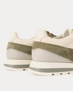 Brunello Cucinelli Olimpo Calfskin & Washed Suede Runner