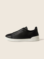 BLACK TRIPLE STITCH™ SECONDSKIN SNEAKERS