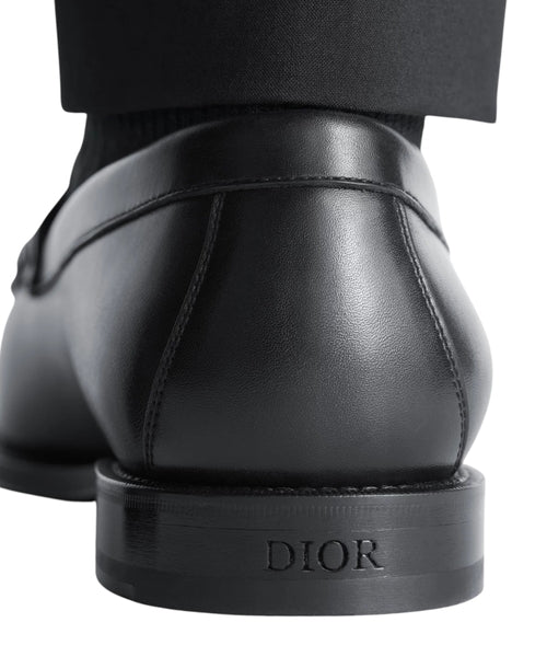 Dior Granville Loafer in black calfskin