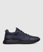 Stefano Ricci Blue Nubuck Sneakers (Model UV689G6647WYSN),