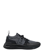 Berluti Shadow Knit and Calf Leather Sneakers