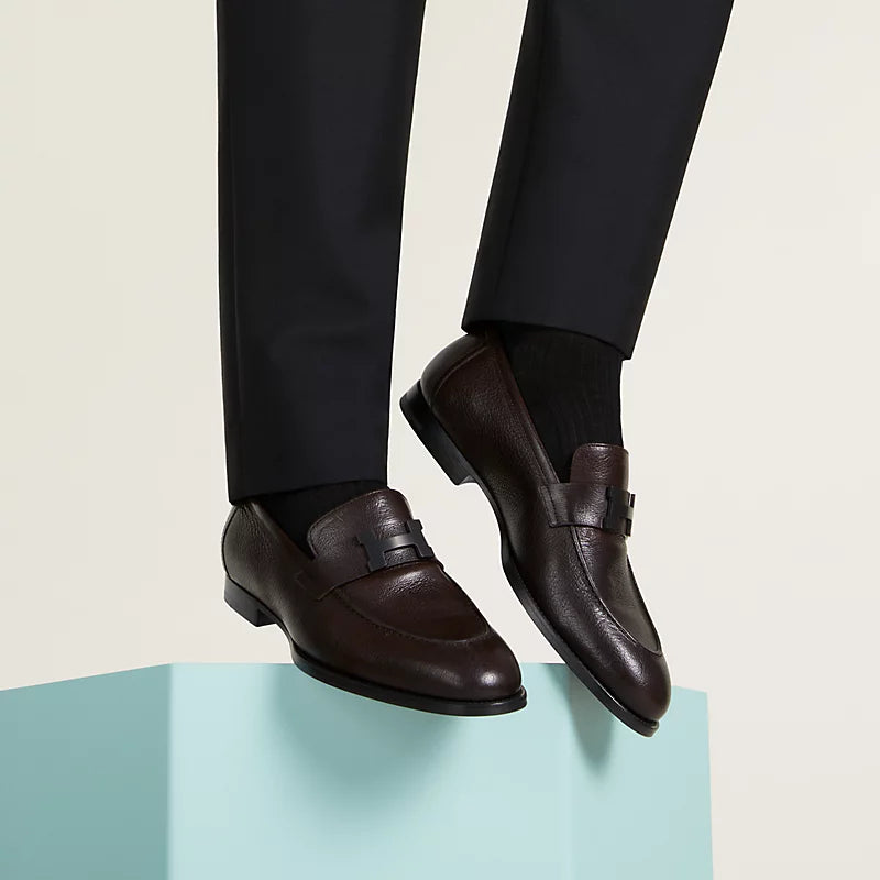 Mocassin Hermes - Honoré - Marron