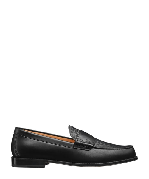 Dior Granville Loafer in black calfskin