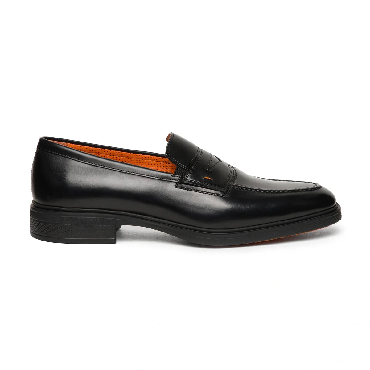 Mocassin Santoni - Easy - Cuir - Noir