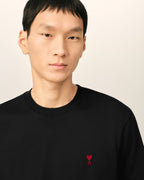 Ami Paris "Ami de Coeur" T-Shirt in black