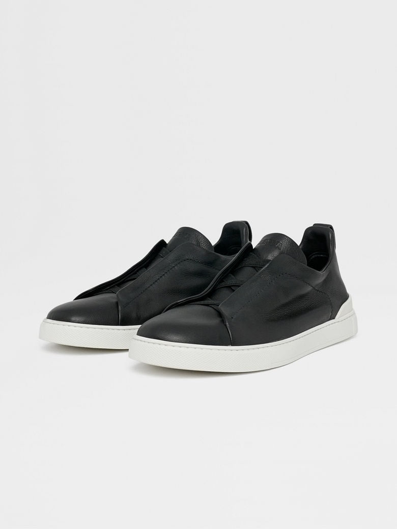 BLACK TRIPLE STITCH™ SECONDSKIN SNEAKERS