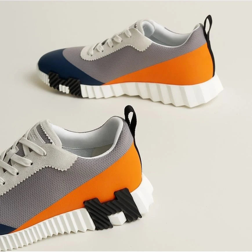 Espadrilles Hermes - Bouncing - Bleu/Orange