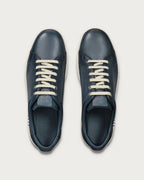 Berluti Playtime sneakers feature navy blue Venezia leather and signature hand