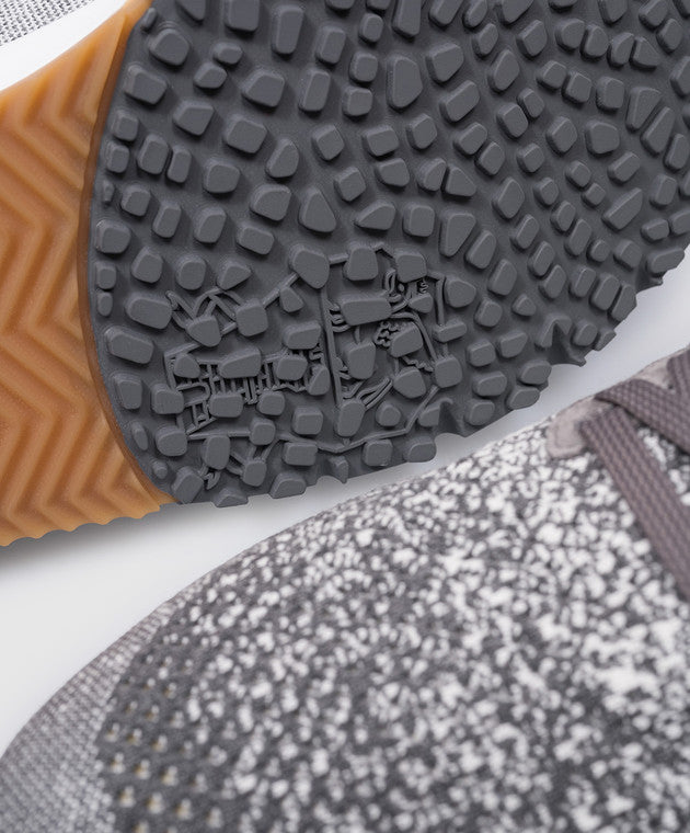 Brunello Cucinelli Cotton Chiné Knit Runners