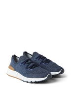 Brunello Cucinelli Cotton Chiné Knit Runners