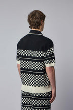Amiri Checkered Mesh Shirt.