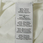 white T-shirt from Hermès