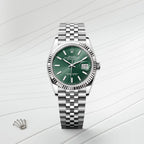 Rolex Datejust green dial
