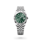 Rolex Datejust green dial