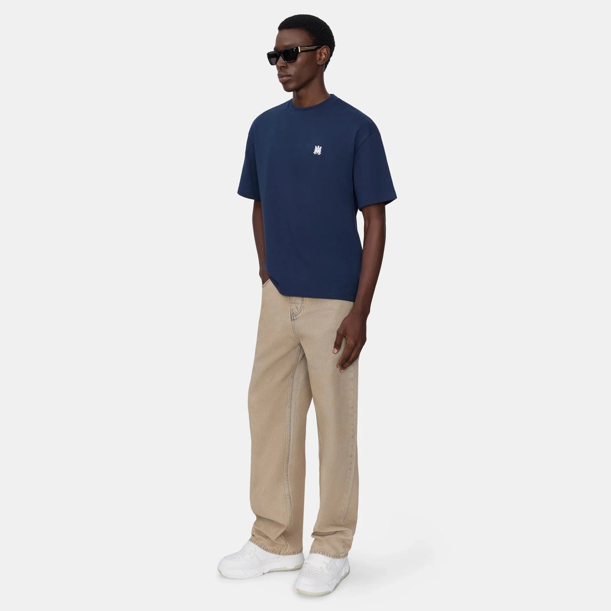 T-Shirt Amiri - MA SKATER - Bleu Marine