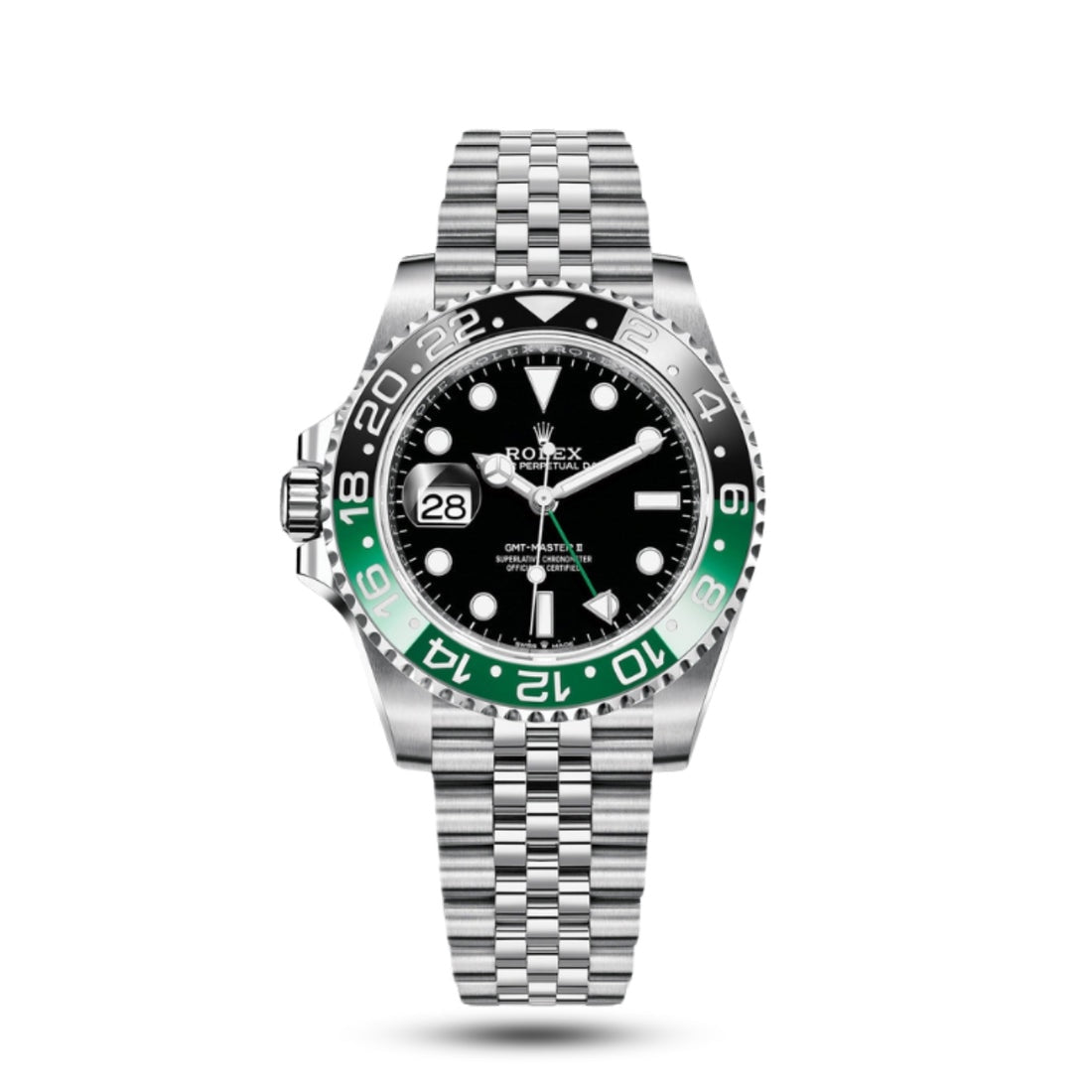 Rolex GMT-Master II, reference 126720VTNR, widely nicknamed the "Sprite"