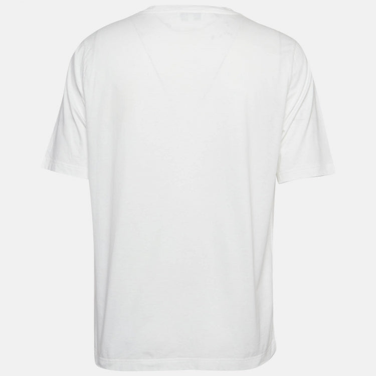 white T-shirt from Hermès