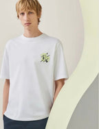 white T-shirt from Hermès